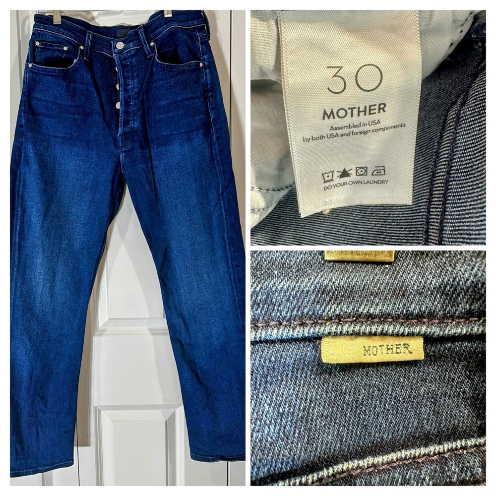 Mother The Tripper High Waist Ankle Taper Jeans Flawless sz 30 Designer Denim